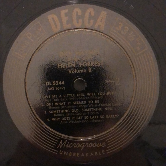 ***Free*** Dick Haymes Sings With Helen Forrest Vinyl Lp - Picture 5 of 6